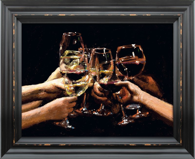 Image: For a Better Life IX by Fabian Perez | Embelished Canvas on Board
