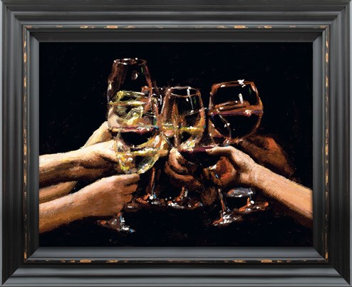 For a Better Life IX by Fabian Perez - Framed Embelished Canvas on Board