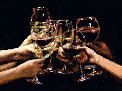 For a Better Life IX by Fabian Perez - Embelished Canvas on Board